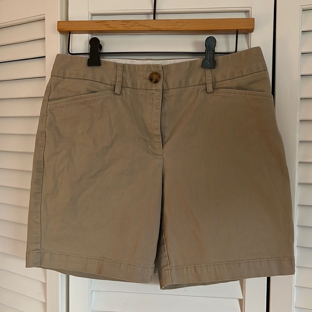 Lands End khaki shorts